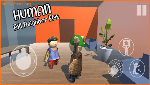 Human Fall Neighbor Flat Mod screenshot