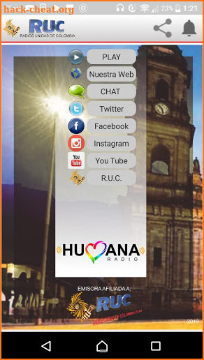 Humana Radio screenshot