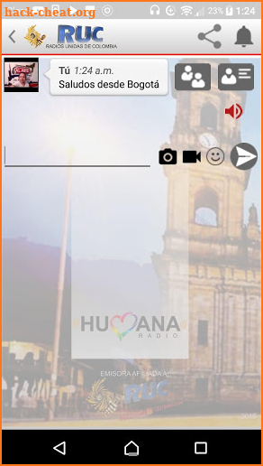 Humana Radio screenshot