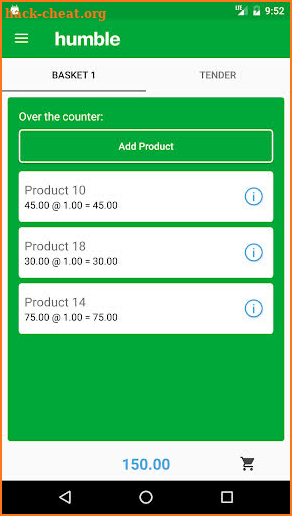 humble Till Point of Sale screenshot