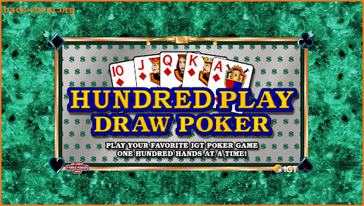 Hundred Play Draw Video Poker screenshot