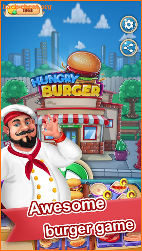 Hungry Burger - Cooking Games screenshot