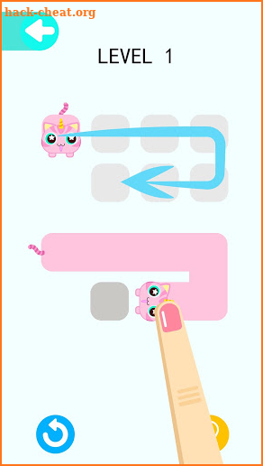 Hungry Cat - line way connect puzzle game screenshot