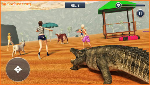 Hungry Crocodile Attack Simulator screenshot