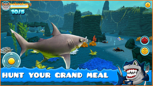 Hungry Fish Eat And Grow 3D screenshot