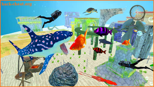 Hungry Shark Attack - Wild Shark Games 2019 screenshot