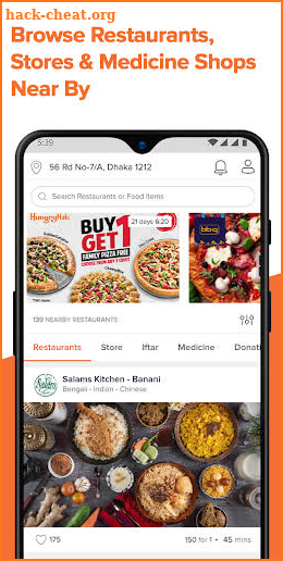 HungryNaki - Food Delivery screenshot