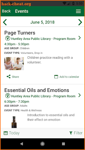 Huntley Public Library screenshot