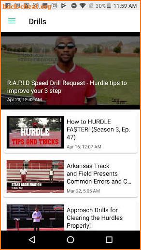 Hurdlex - Hurdles videos and tips screenshot