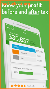 Hurdlr: Mileage & Expense Tracker for Business screenshot