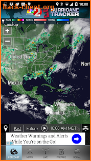 Hurricane Tracker WESH 2 screenshot