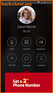 Hushed Different Number App Get a 2nd Phone Number screenshot