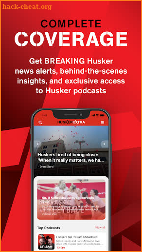 Husker Extra screenshot