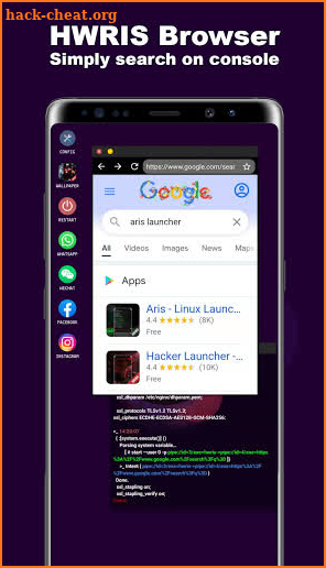 HWRIS - Ubuntu Style Launcher screenshot