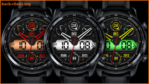 Hybrid LANGAR WS106 Watch face screenshot