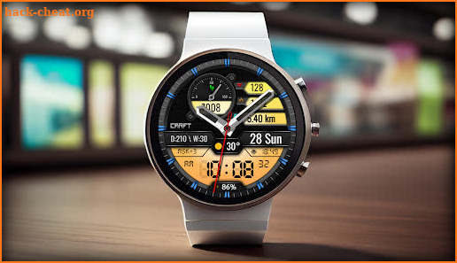 Hybrid RAKTAMOD WS15 Watchface screenshot