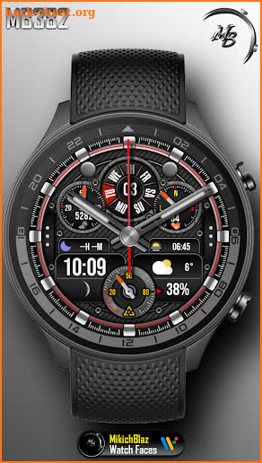 Hybrid Watch Face MB382 screenshot