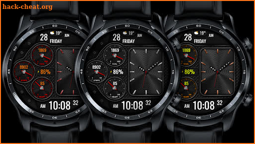 Hybrid WESTARDO WS11 Watchface screenshot