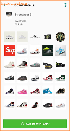 Hypebeast and Streetwear Stickers for WhatsApp screenshot