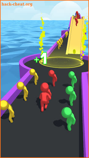 Hyper Color Match run 3D games screenshot