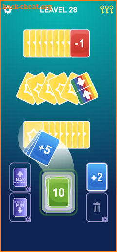 Hyper Solitaire - Zero 21 Card Game screenshot