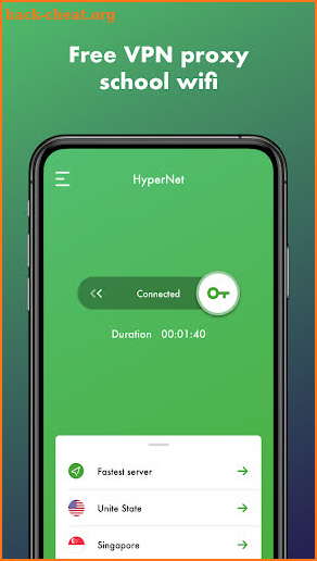 HyperNet Free VPN - Unlimited Secure Hotspot VPN screenshot