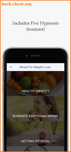 Hypnosis Wired For Weight Loss screenshot