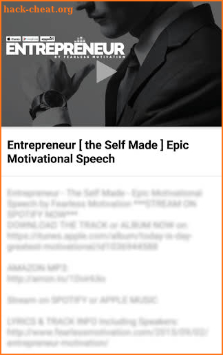 I AM SELFMADE - AppFor Fearless Motivation Videos screenshot