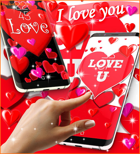 I love you live wallpaper screenshot