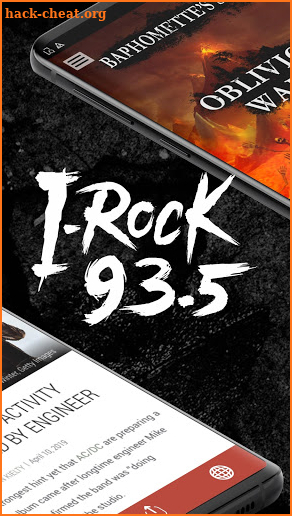 I-Rock 93.5 (KJOC-FM) Hard Rock for Quad Cities screenshot