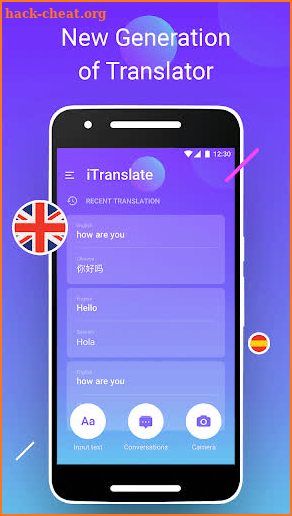 I Translate - Speech Text Translator screenshot