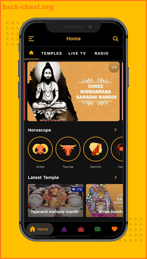 i2i Live  : Live Darshan, Events & Devotional screenshot