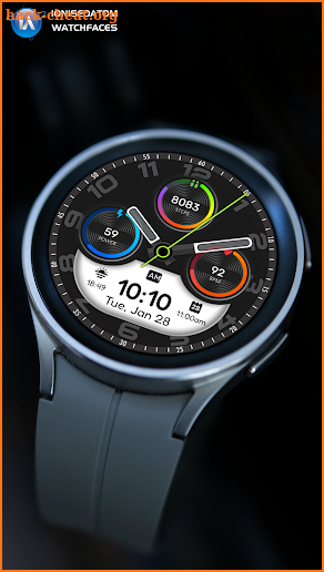 IA121 HYBRID WATCHFACE screenshot