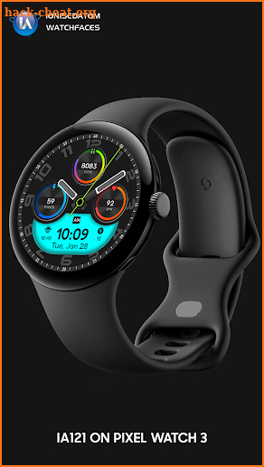 IA121 HYBRID WATCHFACE screenshot