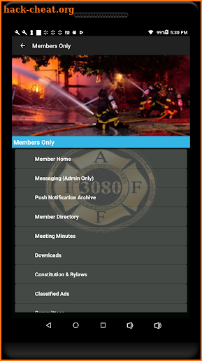 IAFF 3080 screenshot