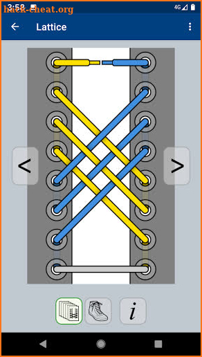 Ian's Laces – How to tie shoes screenshot