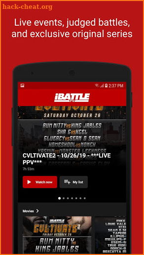 iBattleTV screenshot