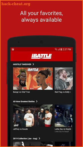 iBattleTV screenshot