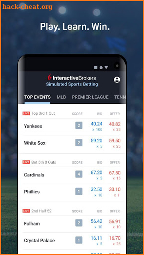 IBKR Sports screenshot