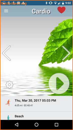 iCardio Workout Tracker & Heart Rate Trainer screenshot