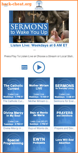 ICatholicRadio – Catholic Talk and Catholic Music screenshot