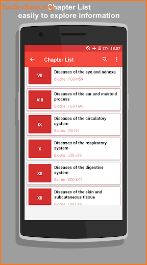 ICD 10 Codes Offline screenshot