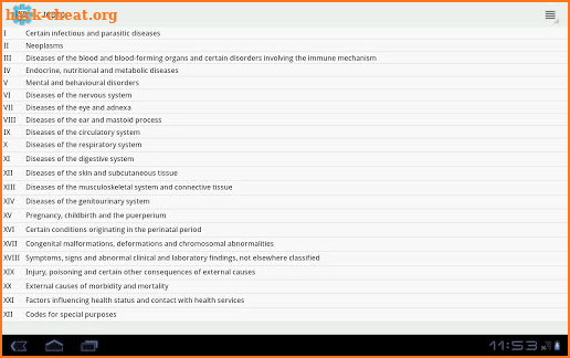 ICD 10 Professional screenshot