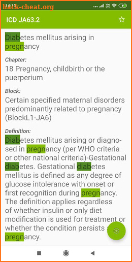 ICD-11 Disease Diagnoses Pro screenshot