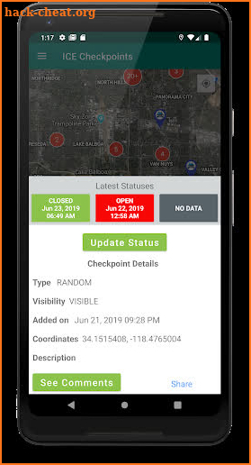 ICE Checkpoints PRO screenshot