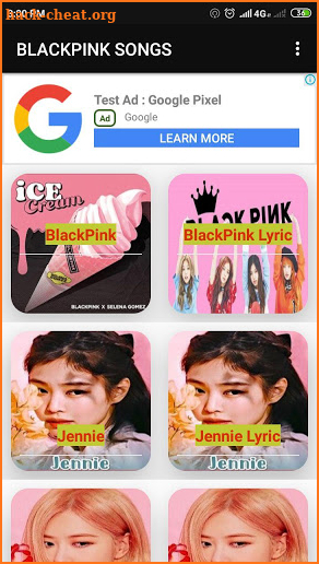 Ice Cream - BlackPink Song Offline 2020 screenshot