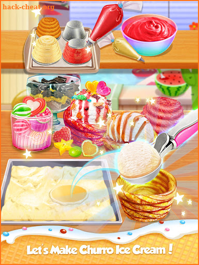 Ice Cream Desserts Galaxy - Summer Trendy Food screenshot