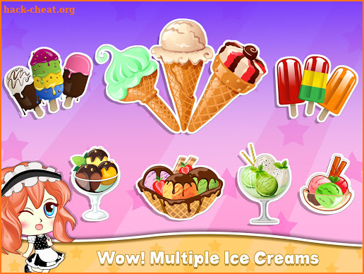 Ice Cream Factory Popsicle Cone Maker screenshot