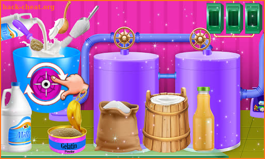 Ice Cream Popsicle Factory Snow Icy Cone Maker screenshot