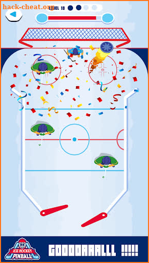 Ice Hockey Flipper - Ball Shot screenshot